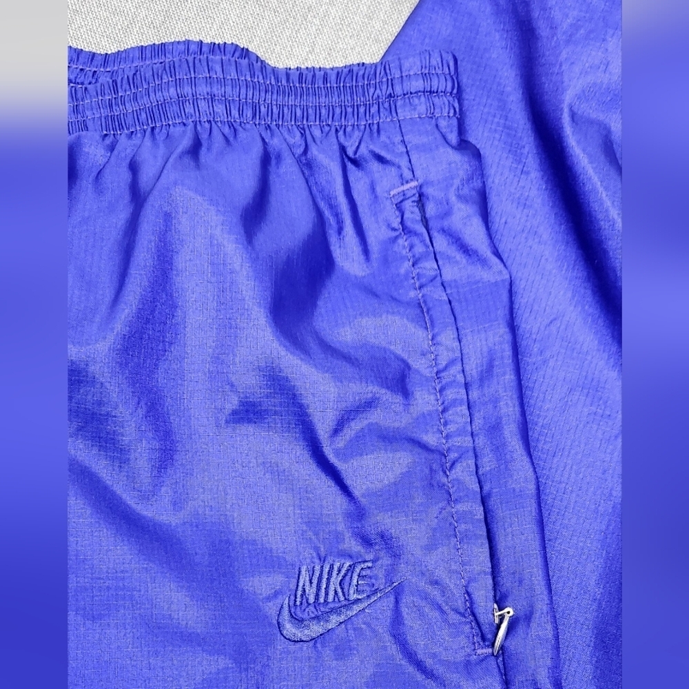 Vintage Nike Nylon Warm Up Sweat Pants. Large - Picture 2 of 11